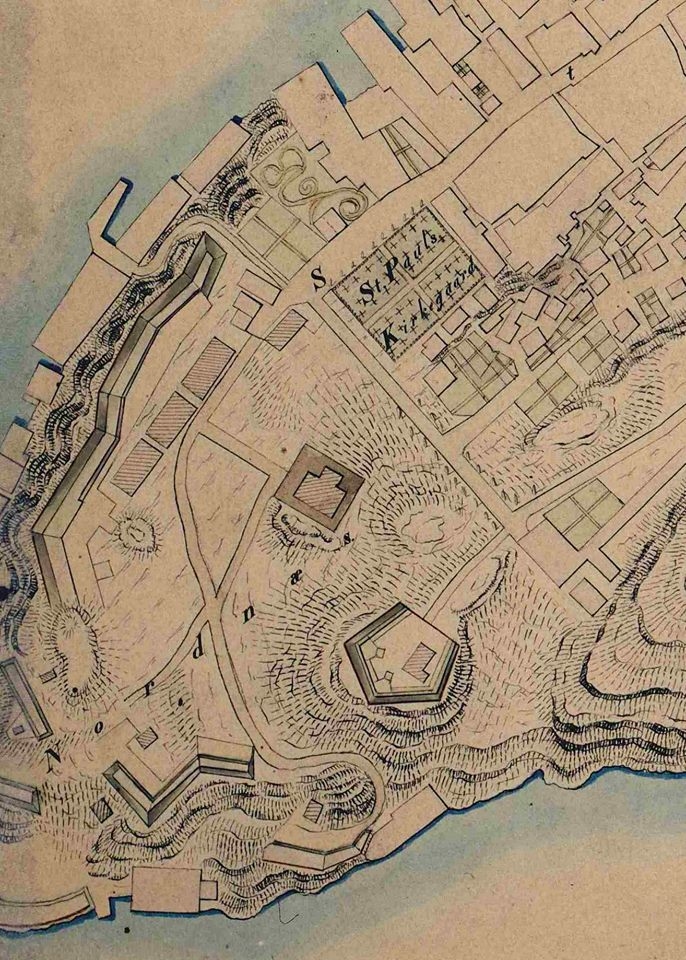 Sankt Pauls kirkegård 1650-1856 Sankt Pauls kirkegård 1650-1856